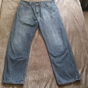 Calvin Klein Relaxed Straight Jeans Size 34